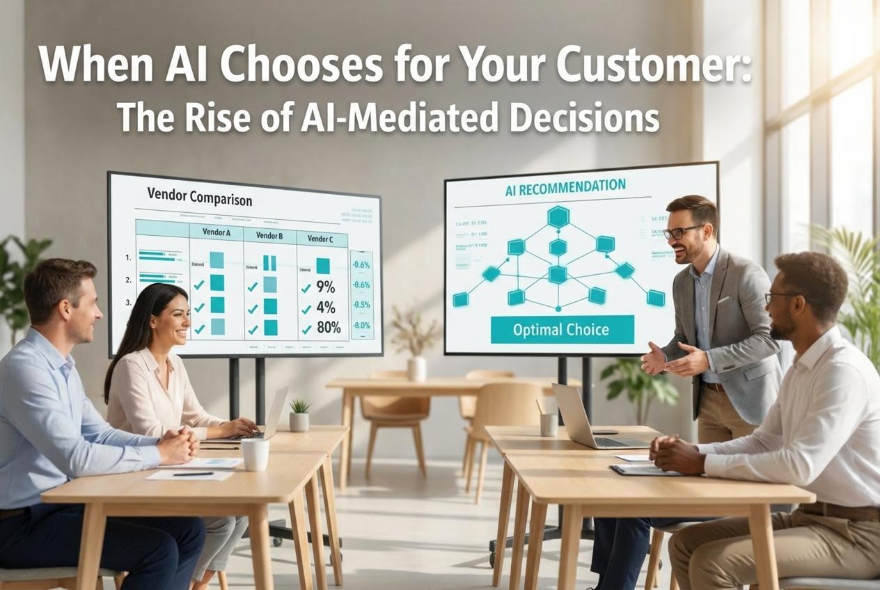 When AI Chooses for Your Customer: The Rise of AI-Mediated Decisions