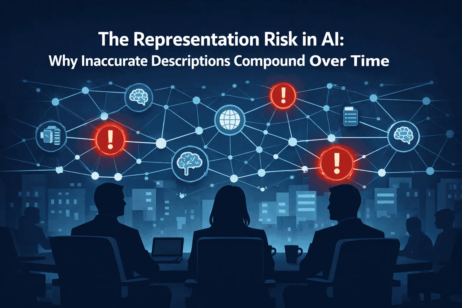 The Representation Risk in AI: Why Inaccurate AI Descriptions of Your Business Compound Over Time