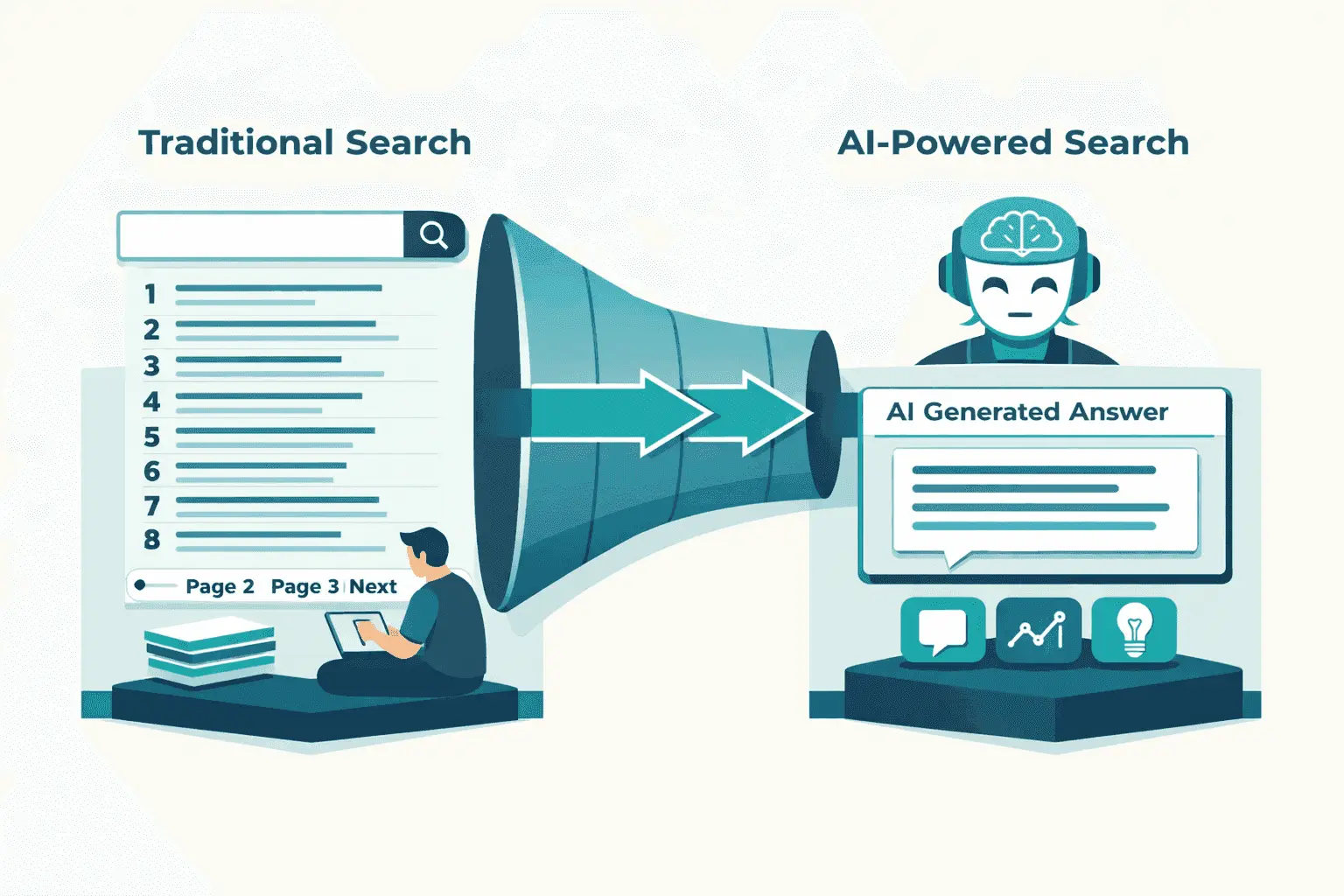 Search Ranking vs AI Visibility Mechanisms